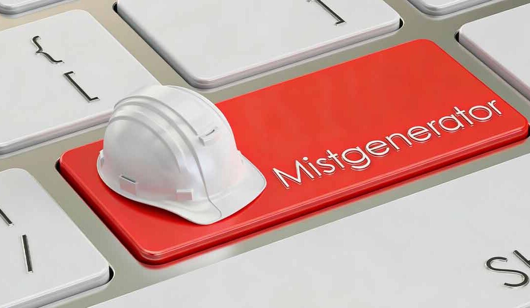 Hoe moet je een bandit 240 mistgenerator onderhouden?
